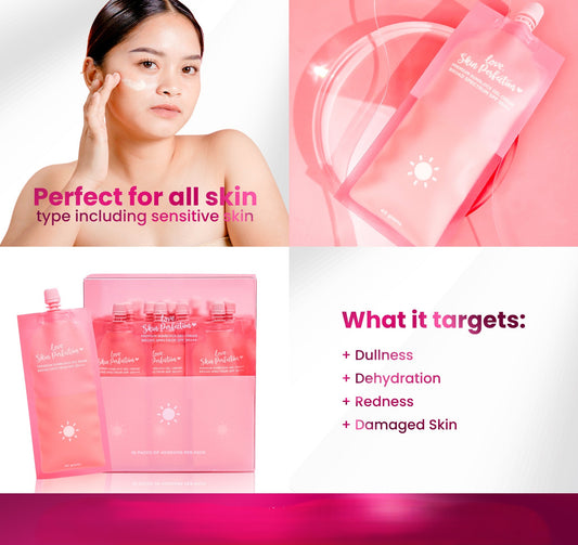 Authentic Skin Perfection Premium Sunblock Gel Cream Broad Spectrum Facial Sunscreen for UVA UVB Protection Weightless Hydration Non Greasy Oil Control and Invisible Glass Skin Finish