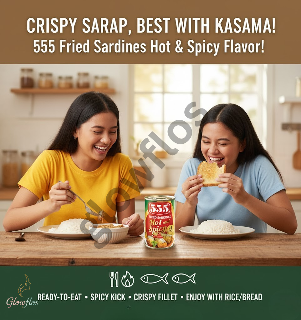 555 fried Sardines Hot & Spicy