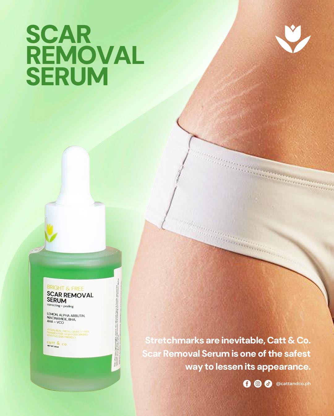 Bright & free Scar Removal Serum
