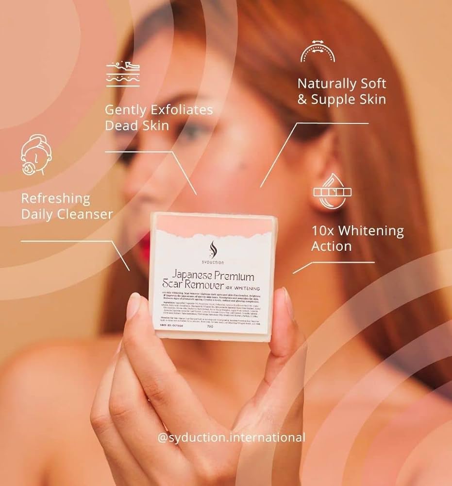 Japanese Premium Scar Remover 10x Whitening Soap
