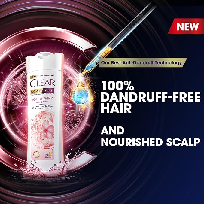 Clear Women Soft & Shinny Shampoo