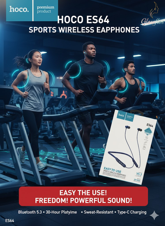 HOCO ES64 Neckband EarPhone With Bluetooth