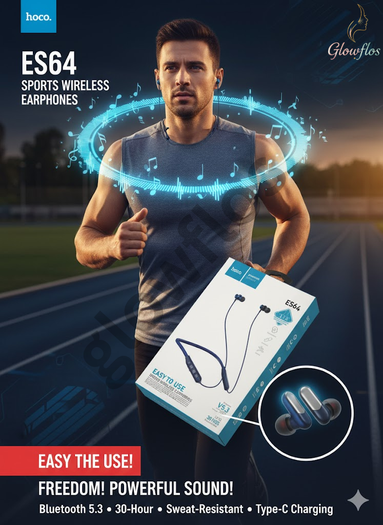 HOCO ES64 Neckband EarPhone With Bluetooth