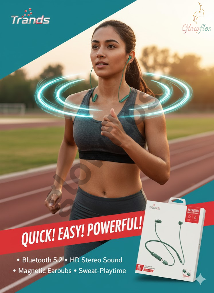 TRANDS TR-BT364 NECKBAND WIRELESS EARPHONE