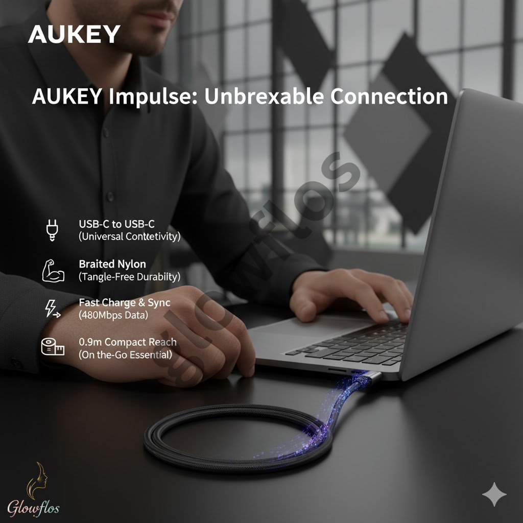 AUKEY Impulse Braided CC Cable