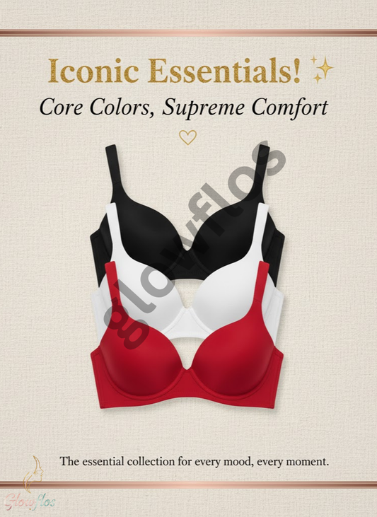 Seamless Floral Lace Underwire Bra