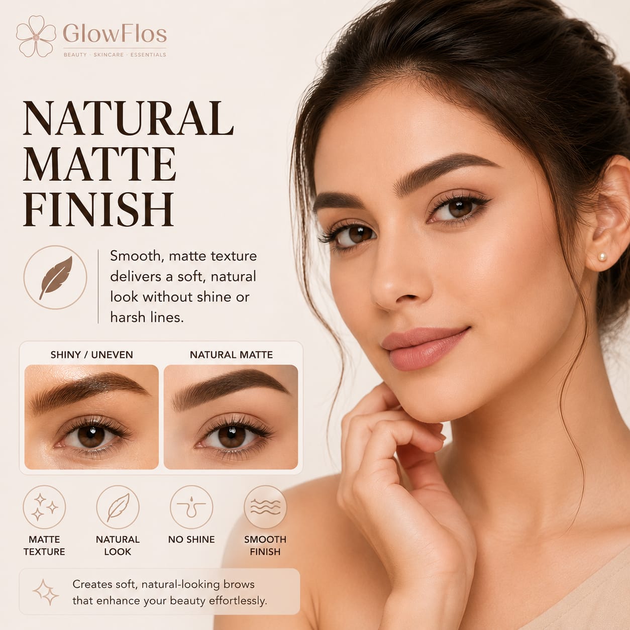 Party Queen Brow Powder Set compact palette featuring shades 02 Medium Brown and Dark Brown with outer packaging box.