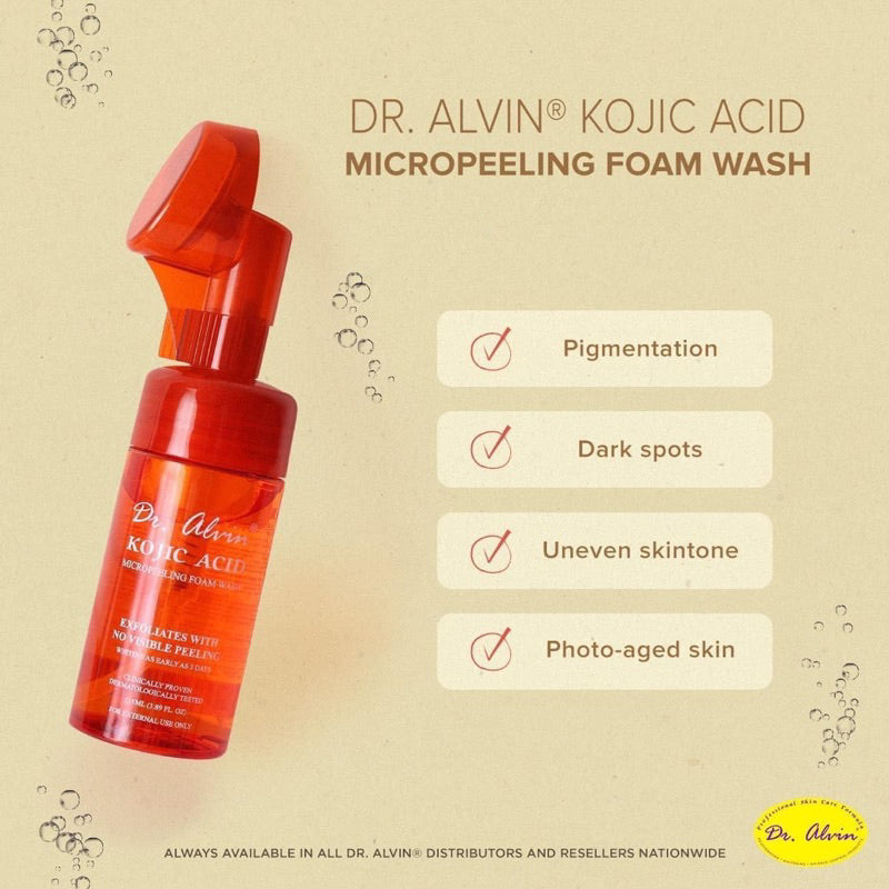 Dr Alvin Kojic Acid Micro peeling Foaming