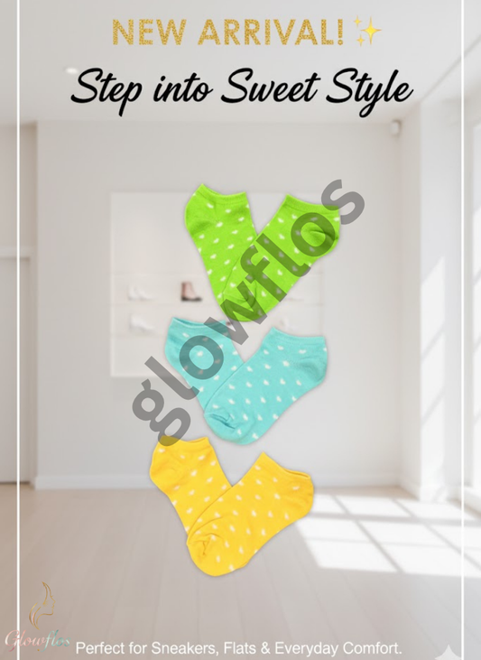 Pairs Women'S Breathable Ankle Socks