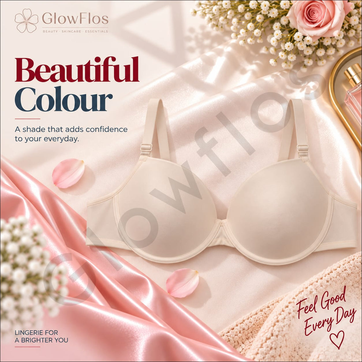 Elegant Lace Padded Bra