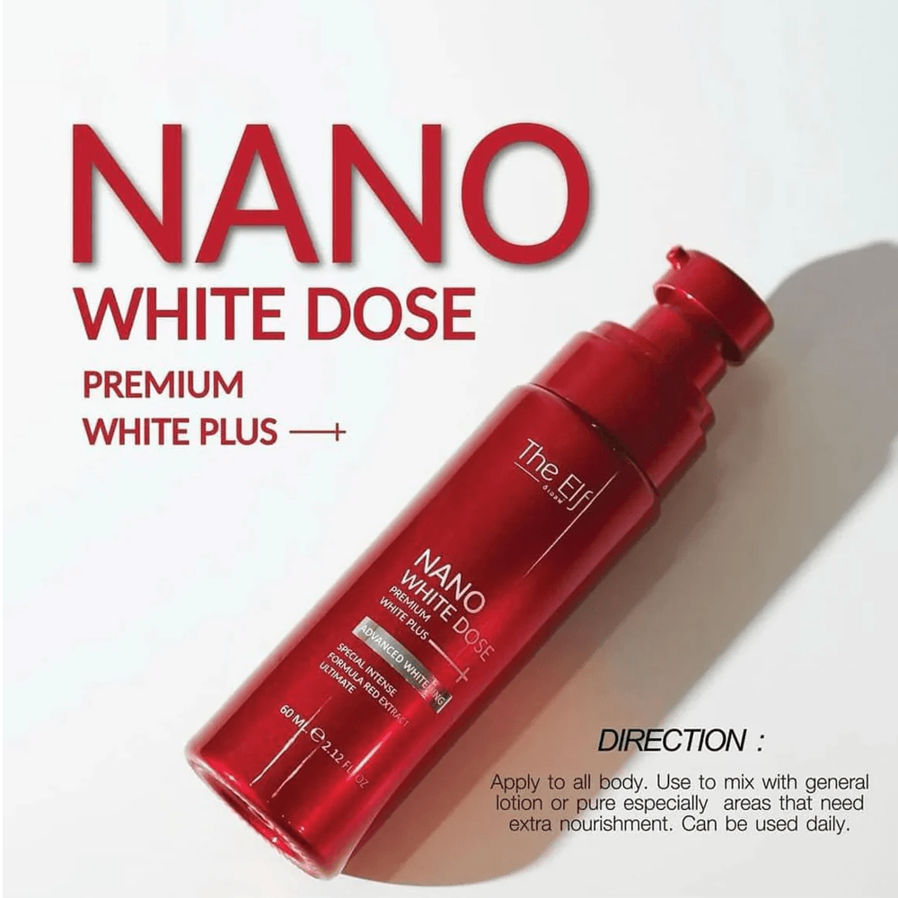The Elf Nano White Dose Premium White Plus – Advanced Whitening Body Serum (60ml)