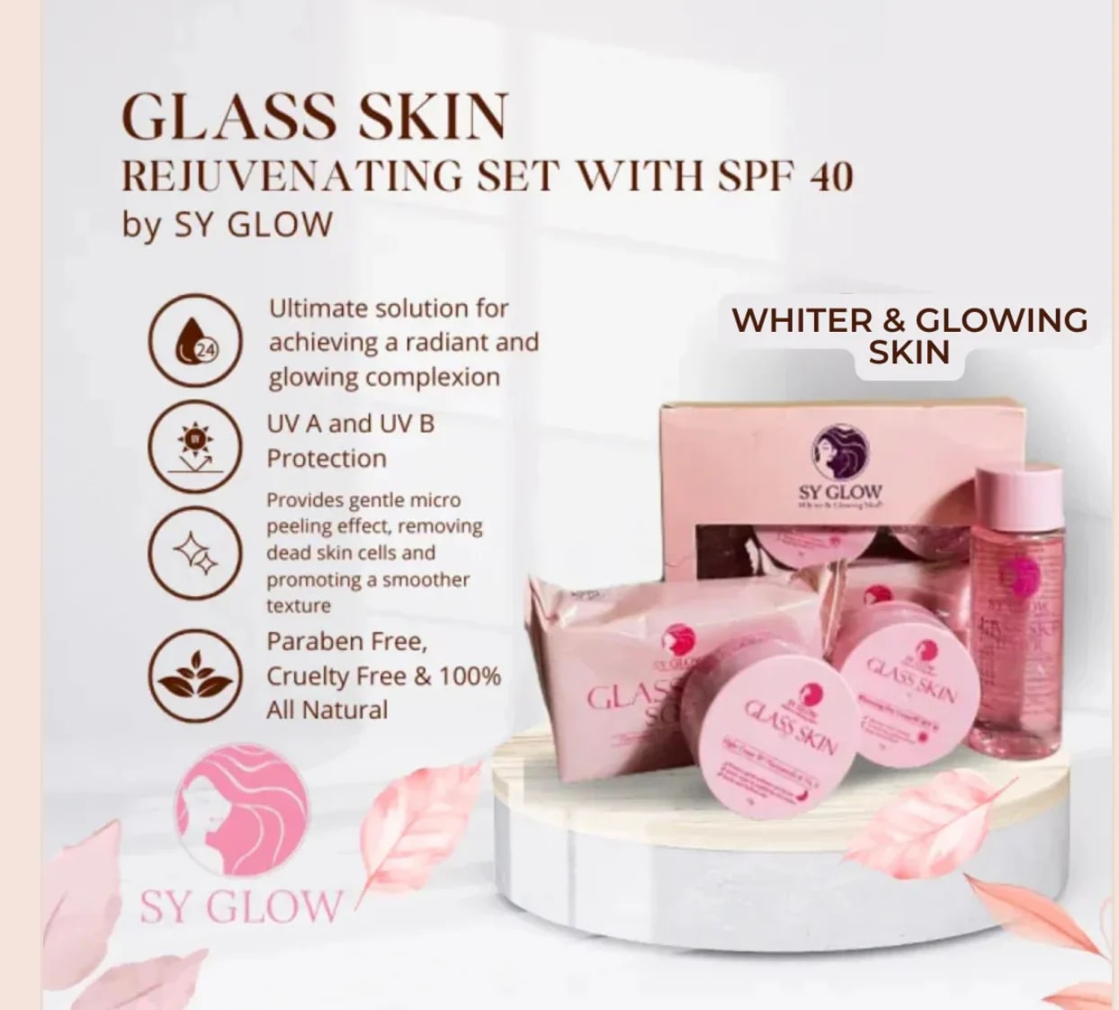 Sy Glow glass Skin Set