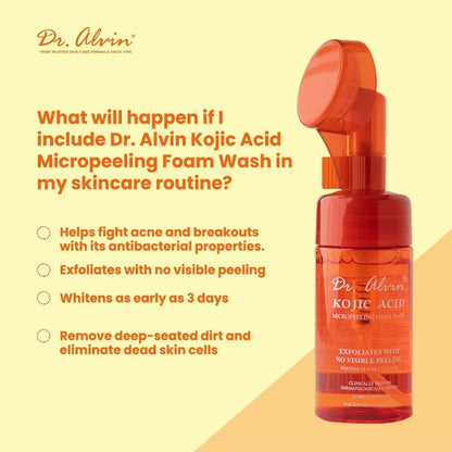 Dr Alvin Kojic Acid Micro peeling Foaming