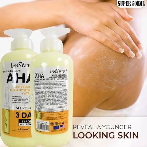 AHA White Body Lotion