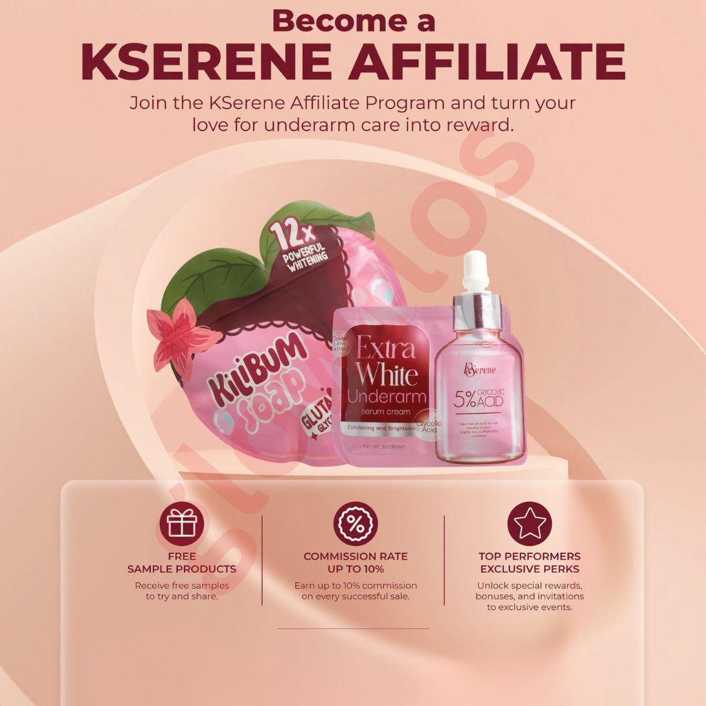 Authentic Kserene Extra White Underarm Serum Cream and Kserene Kilibum Soap Combo Set for High Potency Underarm Whitening Body Acne Treatment Chicken Skin Smoothing and Dark Spot Correction