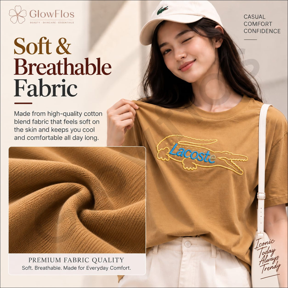 Lacoste Classic Logo Casual T-Shirt