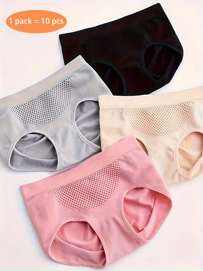 Women's Seamless Underwear  Asian Free Size 10 pcs