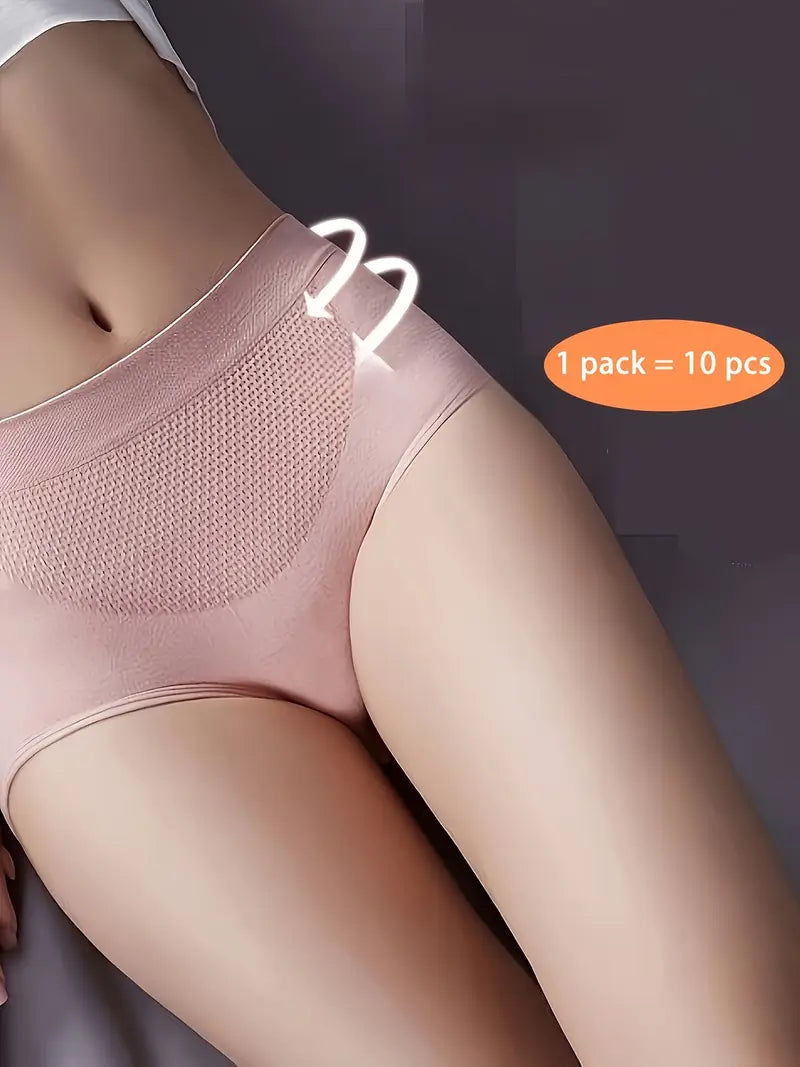 Women's Seamless Underwear  Asian Free Size 10 pcs