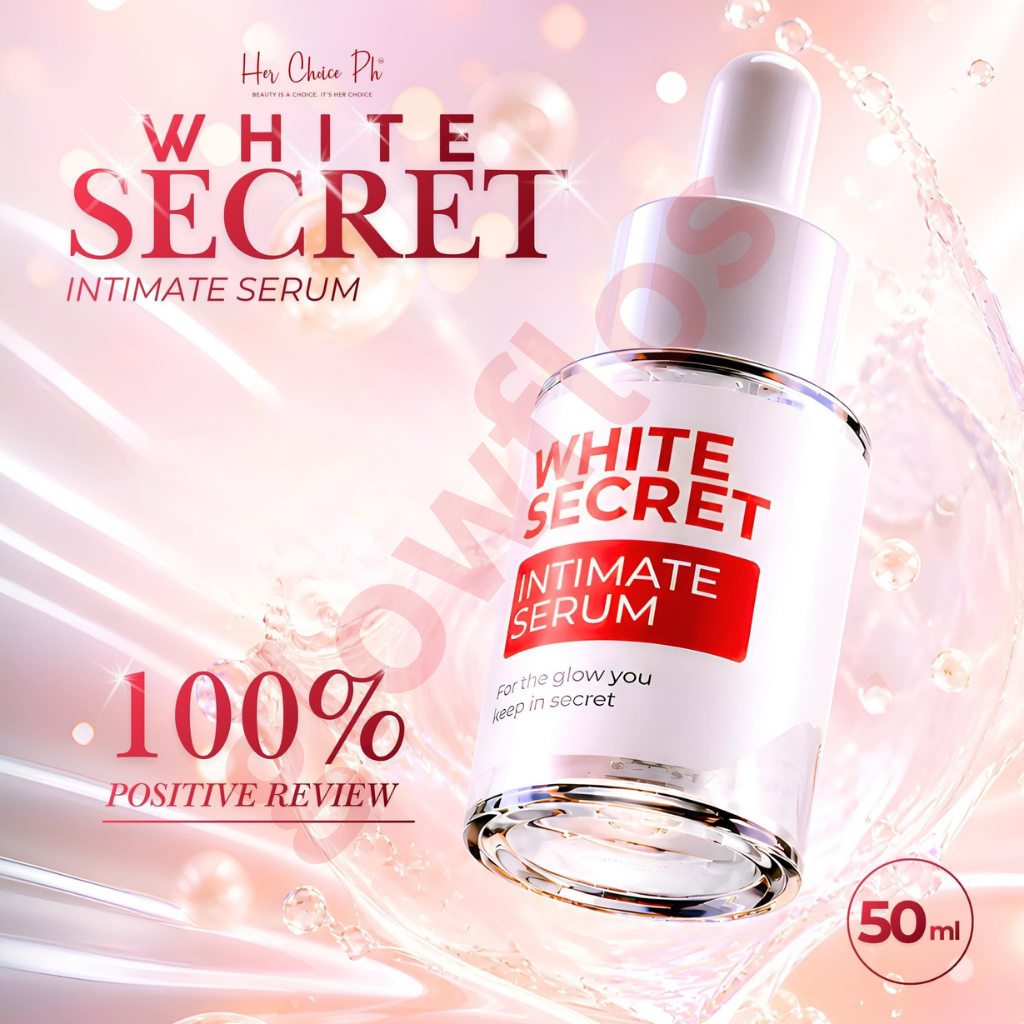 Her Choice PH White Secret Renewal Intimate Serum Duo 100ml targeted skin renewal set packaging