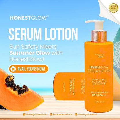 Honest glow Serum Lotion