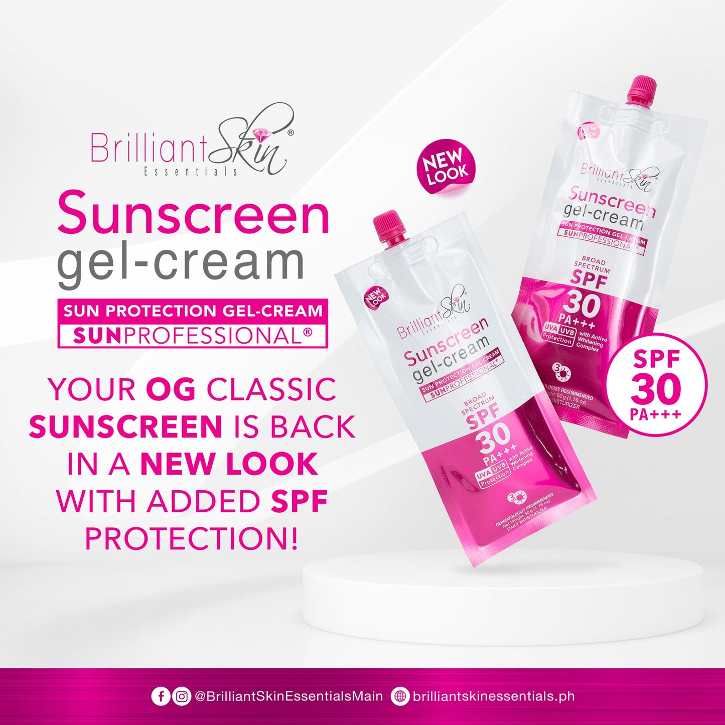 Brilliant Sunscreen Gel Cream