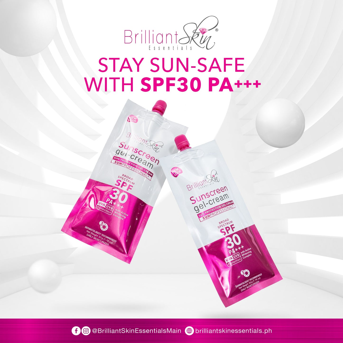Brilliant Sunscreen Gel Cream