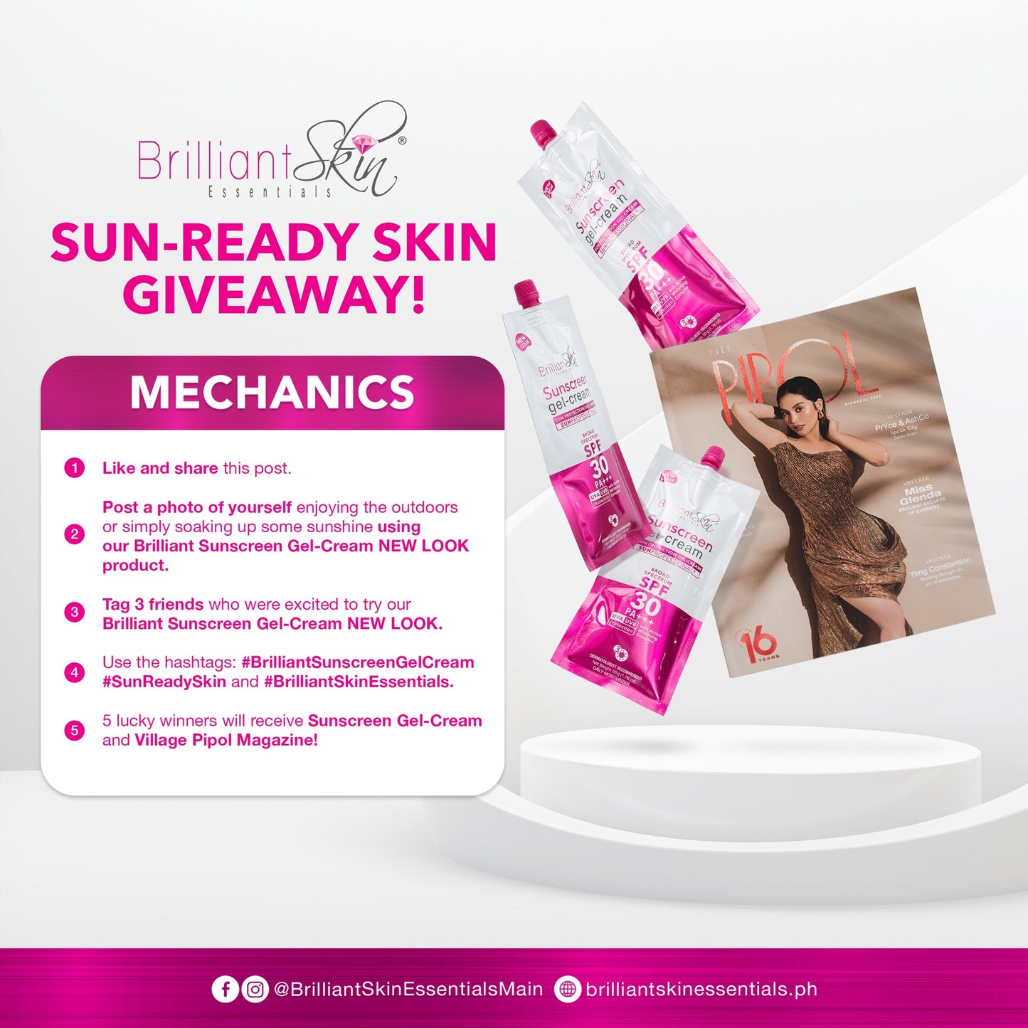 Brilliant Sunscreen Gel Cream