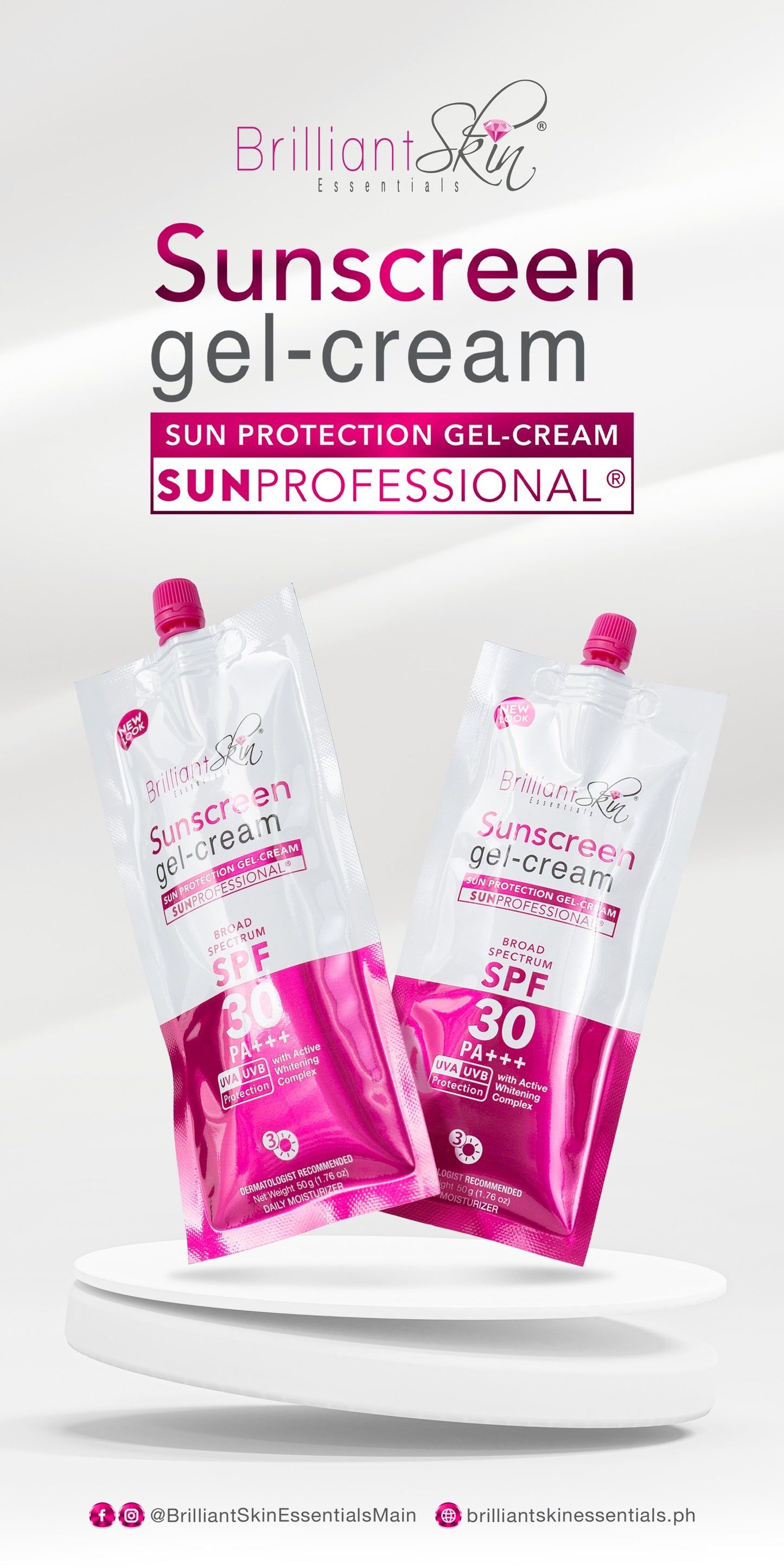Brilliant Sunscreen Gel Cream
