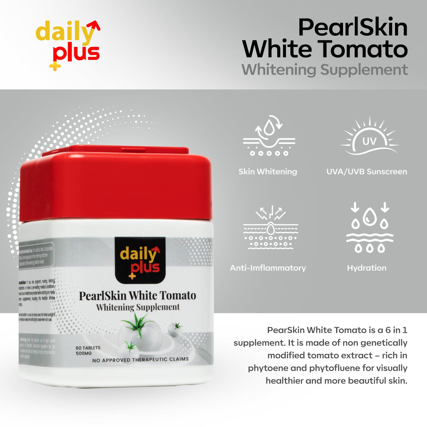 Daily Plus PearlSkin White Tomato