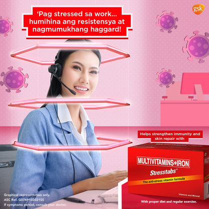 Stresstabs Multivitamins + Iron