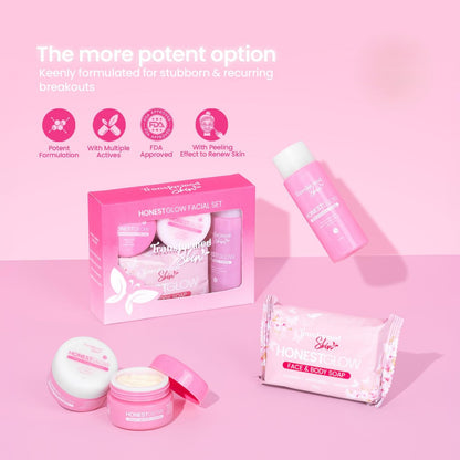 Honest glow Facial Set
