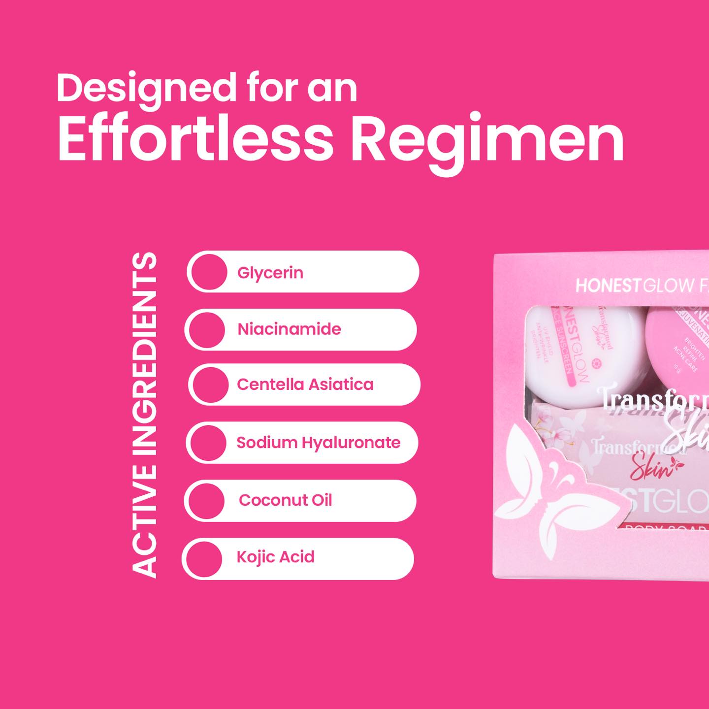 Honest glow Facial Set