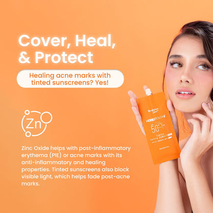 Honest glow Tinted Papaya Sunscreen