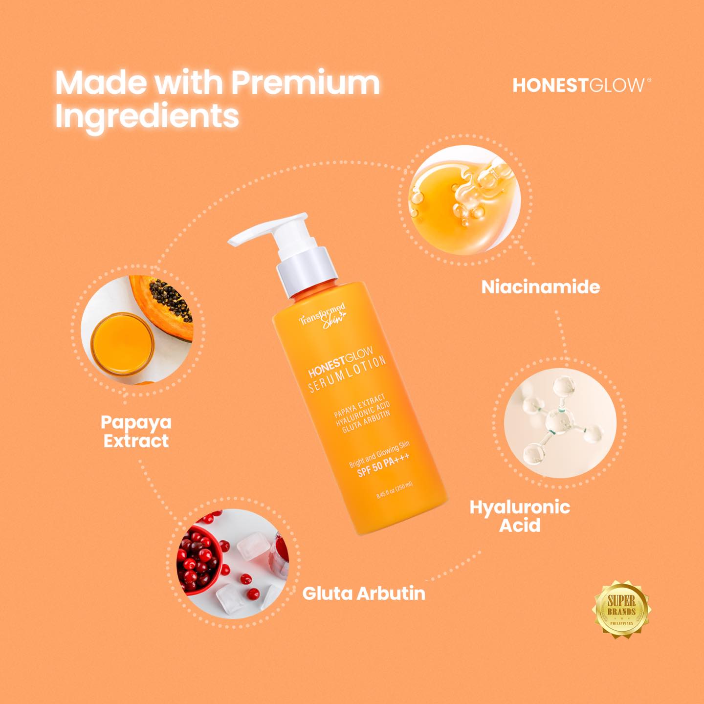 Honest glow Serum Lotion