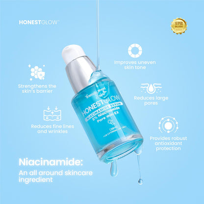 Honest glow Niacinamide Serum