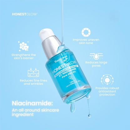 Honest glow Niacinamide Serum