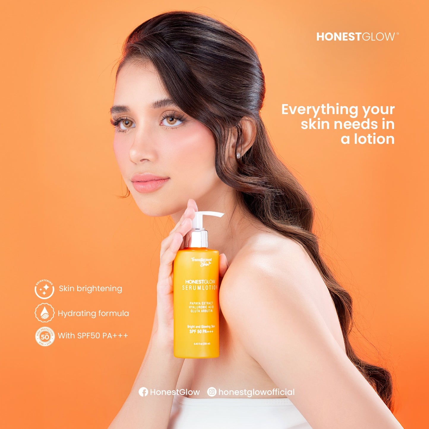 Honest glow Serum Lotion