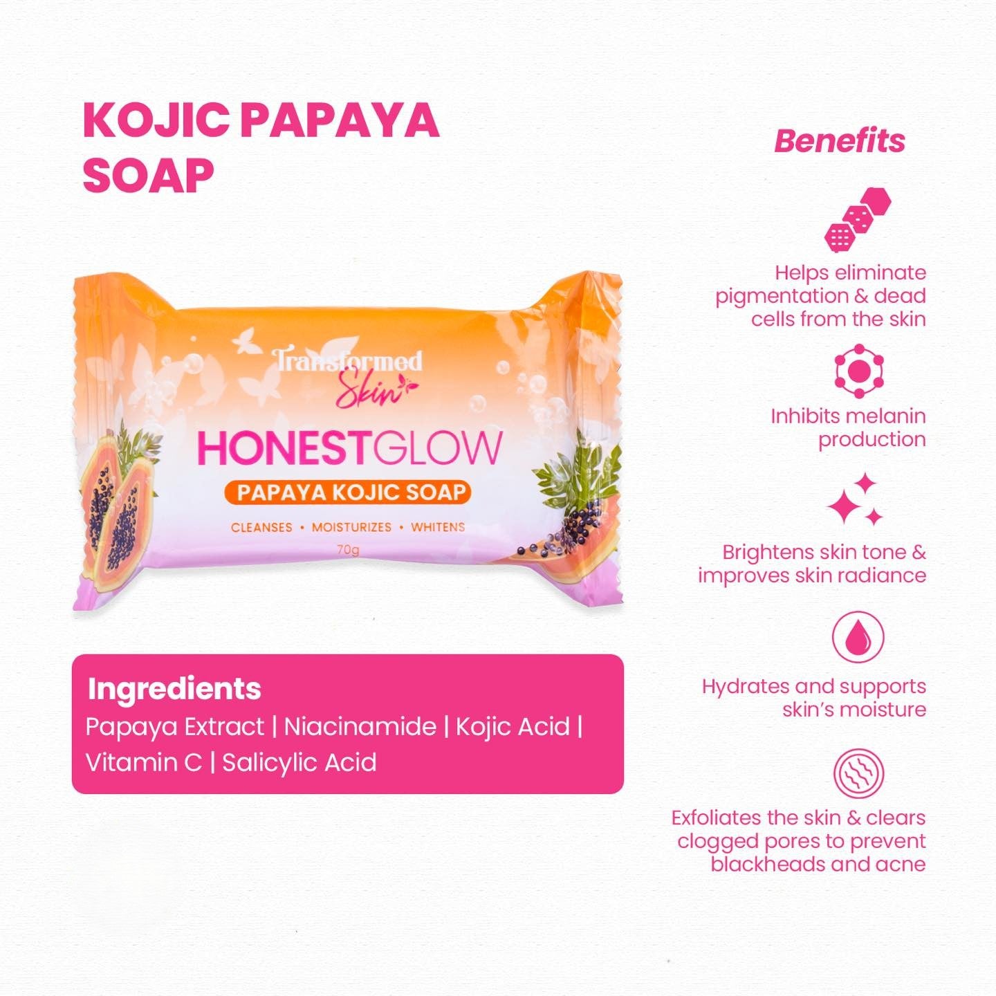 Honest glow Papaya Soap