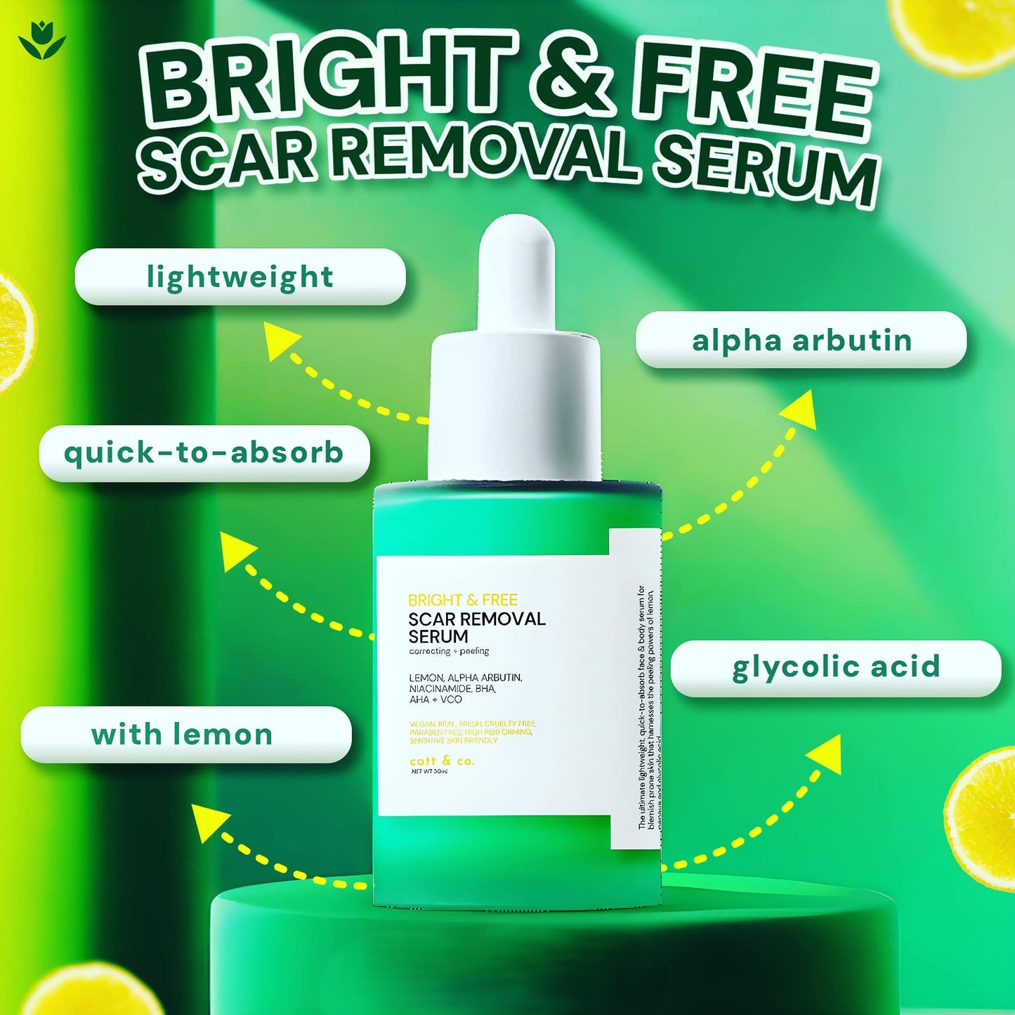 Bright & free Scar Removal Serum
