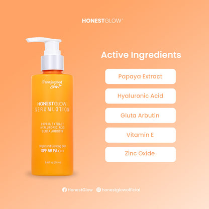 Honest glow Serum Lotion