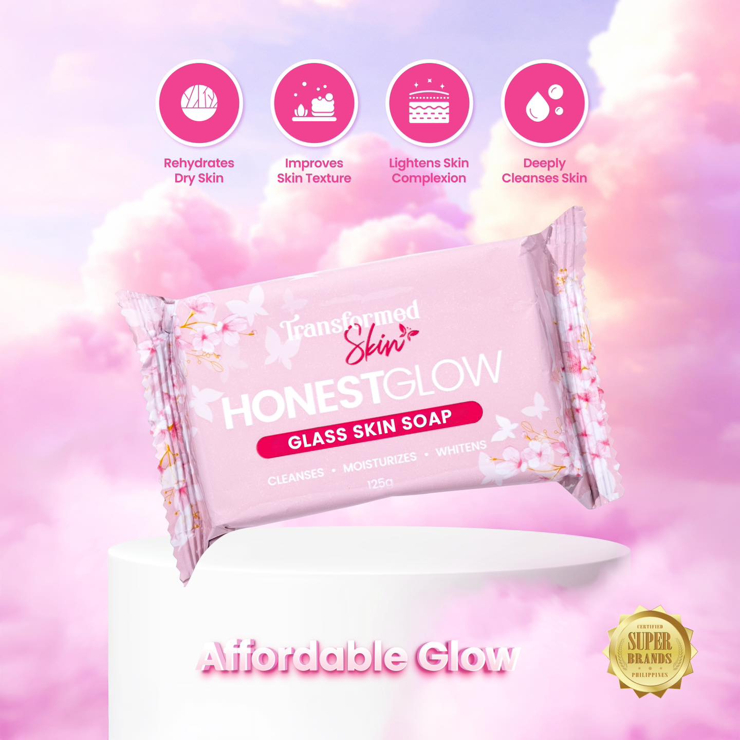 Honest glow Face & Body Soap