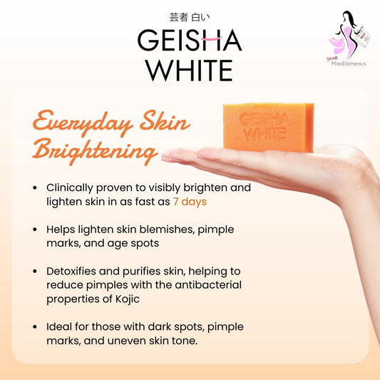 Geisha White Soap