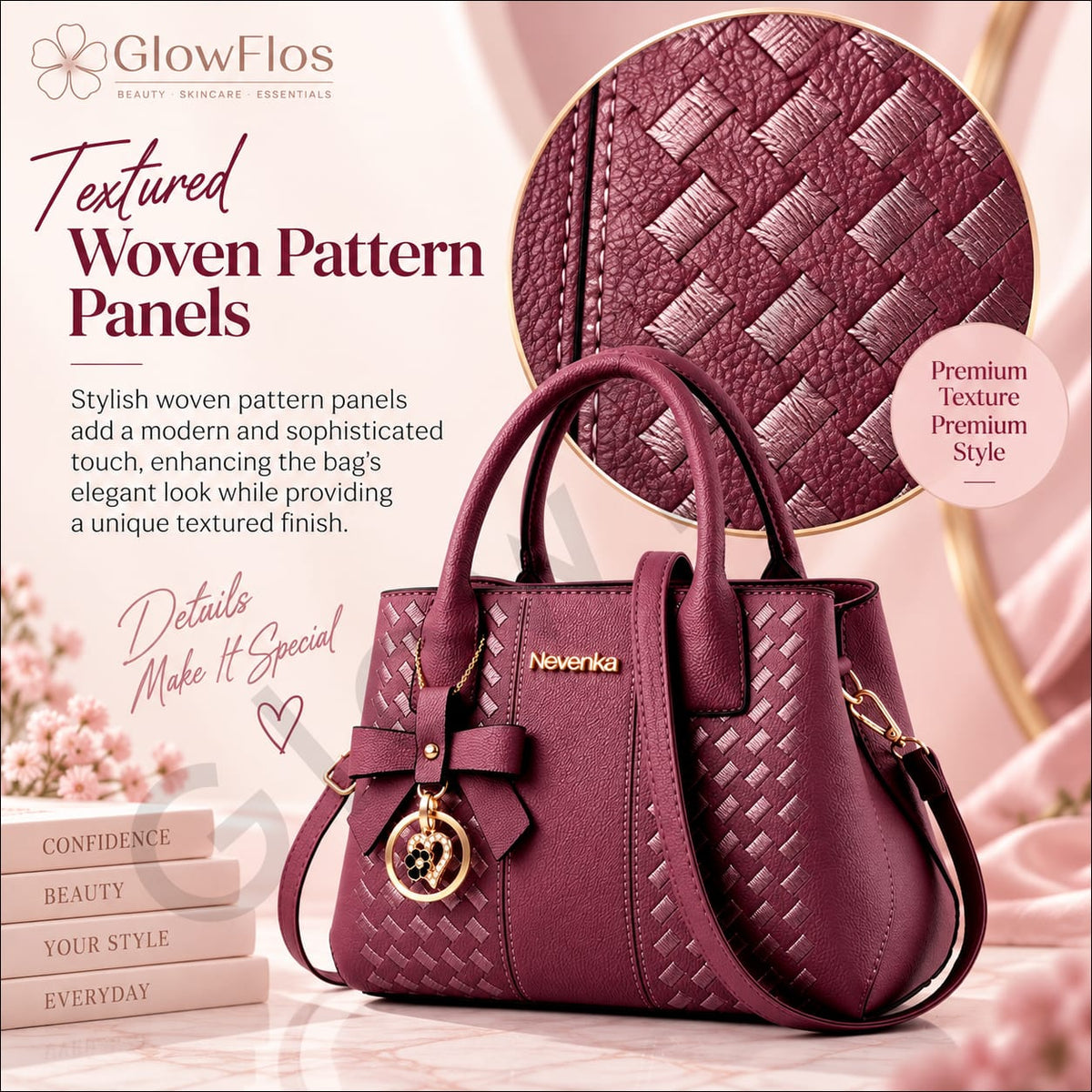 Nevenka Elegant Woven  Handbag