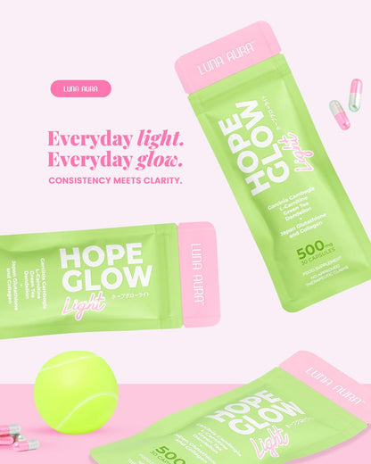Luna Aura Hope Glow Light skincare product for radiant, glowing, and healthy-looking skin