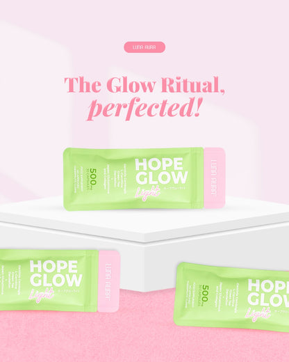 Luna Aura Hope Glow Light skincare product for radiant, glowing, and healthy-looking skin