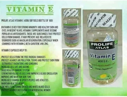 Prolife Atlas Vitamin E