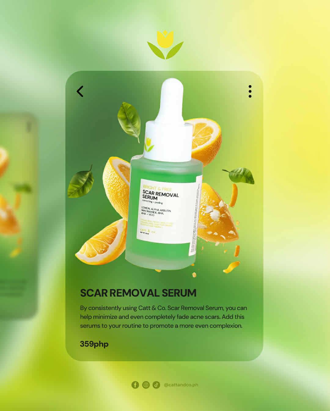 Bright & free Scar Removal Serum