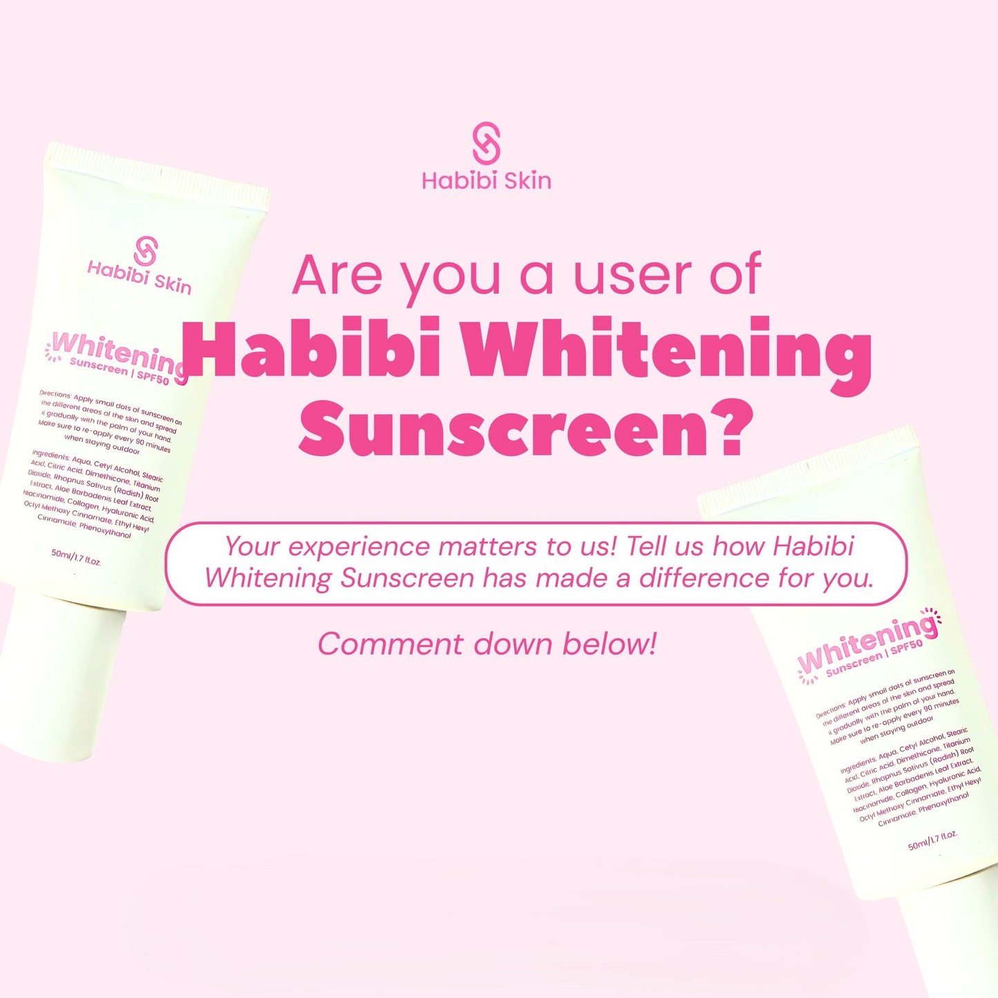 Habibi Skin Whitening Sunscreen