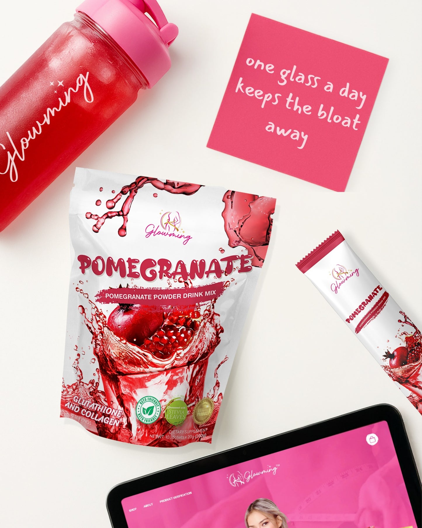 Glowming Pomegranate