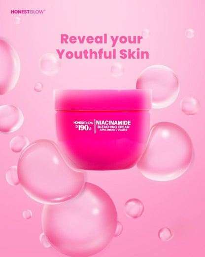 Honest glow 190 Niacinamide Bleaching Cream